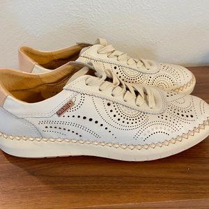 Pikolinos Sz 41 (10.5) Mesina Sneaker in Nata (off white/ivory)